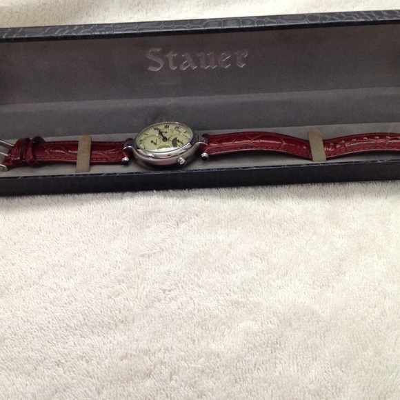 Men' s Silver Automatic Stauer Watch - Picture 10 of 12